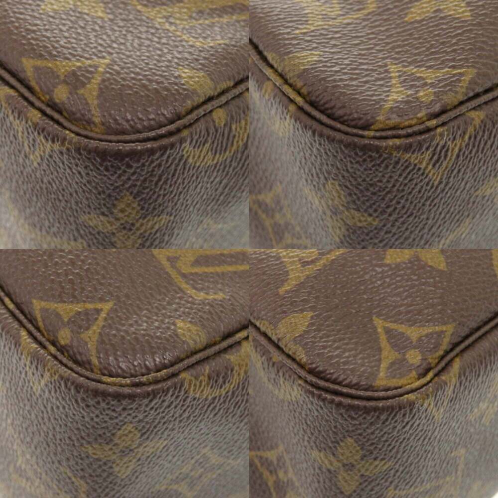 LOUIS VUITTON Authentic Brown Monogram Pouch - Picture 5 of 9